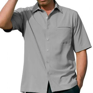 VANSPORT 1845 Woven Camp‎ Shirt Grey